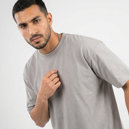 Gray Oversized T-Shirt