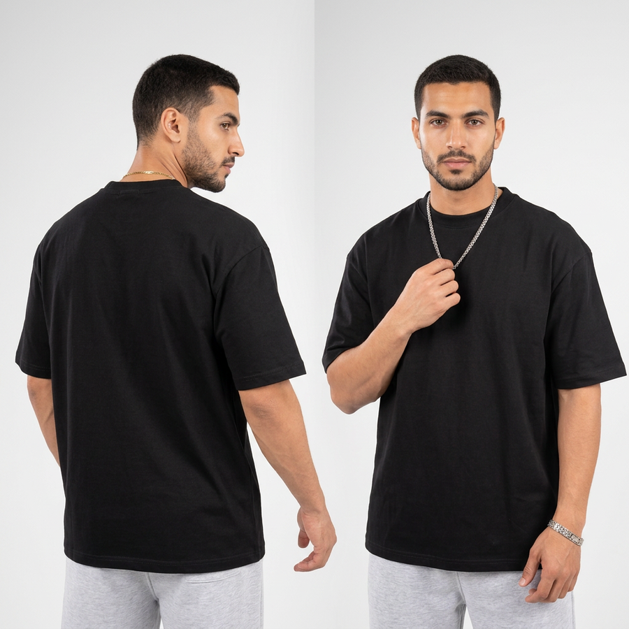Black Oversized T-Shirt
